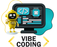 Vibe Coding & AI-инжиниринг - КИБЕРшкола программирования для детей, компьютерные курсы для школьников, начинающих и подростков - KIBERone г. ВНИИССОК