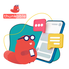 Разработка мобильных приложений в Thunkable. Начало - КИБЕРшкола программирования для детей, компьютерные курсы для школьников, начинающих и подростков - KIBERone г. ВНИИССОК