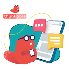 Разработка мобильных приложений в Thunkable - КИБЕРшкола программирования для детей, компьютерные курсы для школьников, начинающих и подростков - KIBERone г. ВНИИССОК