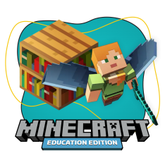 Minecraft Education - КИБЕРшкола программирования для детей, компьютерные курсы для школьников, начинающих и подростков - KIBERone г. ВНИИССОК