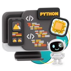 Мой первый сайт с мозгами: Python + AI - КИБЕРшкола программирования для детей, компьютерные курсы для школьников, начинающих и подростков - KIBERone г. ВНИИССОК