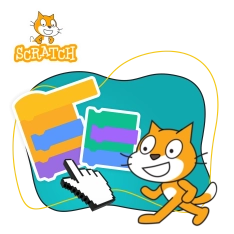 Scratch. Продвинутый уровень – создаём игры, как маленькие разработчики! - КИБЕРшкола программирования для детей, компьютерные курсы для школьников, начинающих и подростков - KIBERone г. ВНИИССОК