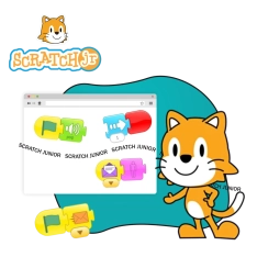 Scratch JR. Основы программирования  - КИБЕРшкола программирования для детей, компьютерные курсы для школьников, начинающих и подростков - KIBERone г. ВНИИССОК