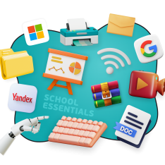 Цифровая база для школьника - КИБЕРшкола программирования для детей, компьютерные курсы для школьников, начинающих и подростков - KIBERone г. ВНИИССОК