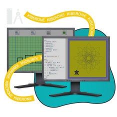Исполнители чертежник и черепашка - КИБЕРшкола программирования для детей, компьютерные курсы для школьников, начинающих и подростков - KIBERone г. ВНИИССОК
