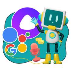 Голосовой помощник Алиса - КИБЕРшкола программирования для детей, компьютерные курсы для школьников, начинающих и подростков - KIBERone г. ВНИИССОК