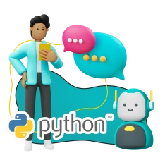 Умный чат-бот на Python на Telegram - КИБЕРшкола программирования для детей, компьютерные курсы для школьников, начинающих и подростков - KIBERone г. ВНИИССОК
