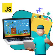 Программирование на JavaScript. Учимся создавать игры! - КИБЕРшкола программирования для детей, компьютерные курсы для школьников, начинающих и подростков - KIBERone г. ВНИИССОК
