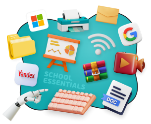 Цифровая база для школьника - КИБЕРшкола программирования для детей, компьютерные курсы для школьников, начинающих и подростков - KIBERone г. ВНИИССОК