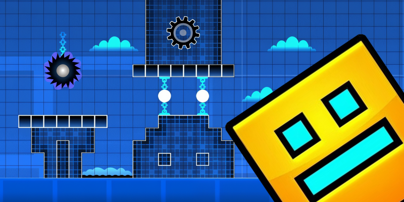 Свой Geometry Dash: создаём игру из детства родителей - КИБЕРшкола программирования для детей, компьютерные курсы для школьников, начинающих и подростков - KIBERone г. ВНИИССОК